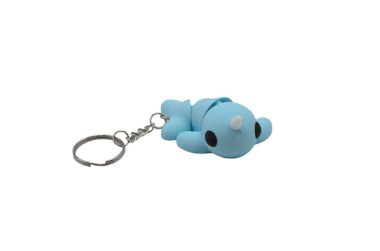 Narwhal Keyring